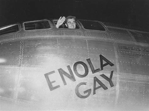 Why the Enola Gay's pilot had no regrets dropping the first atom 